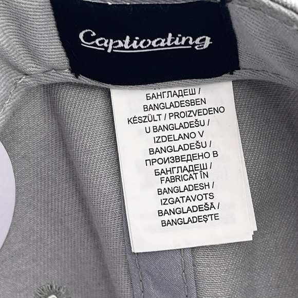 Penn‎ State Nittany Lions Blue Gray Adjustable Baseball Cap Embroidered Hat NWT - Picture 7 of 7